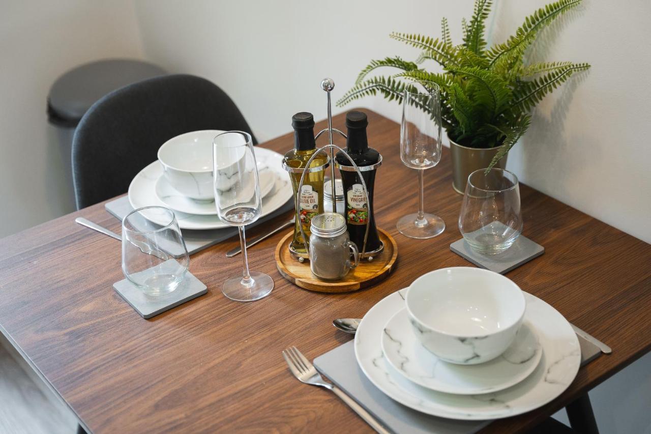 Modern 1-Bed Apartment - City Centre - Free Wi-Fi - New - Manchester Esterno foto