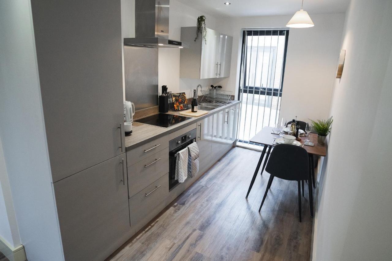 Modern 1-Bed Apartment - City Centre - Free Wi-Fi - New - Manchester Esterno foto
